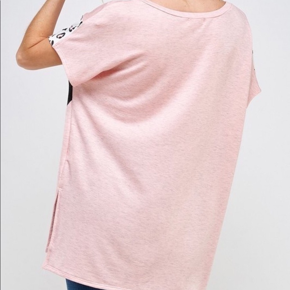 Leopard Pink Top - Picture 3 of 3